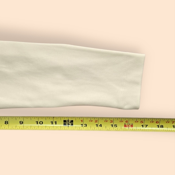 Ayr Serenity Now Cream Pima Cotton 90s Maxi Dress L Button Front Minimalist - Picture 6 of 11